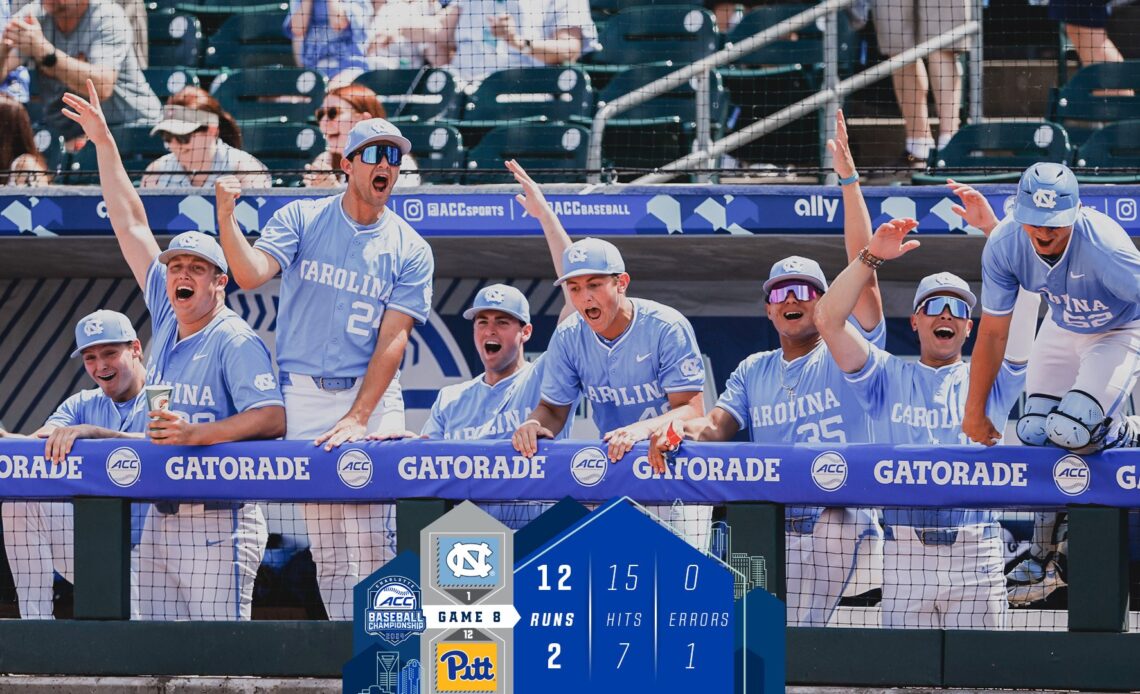 North Carolina Leads from Start to Finish in Win Over Pitt