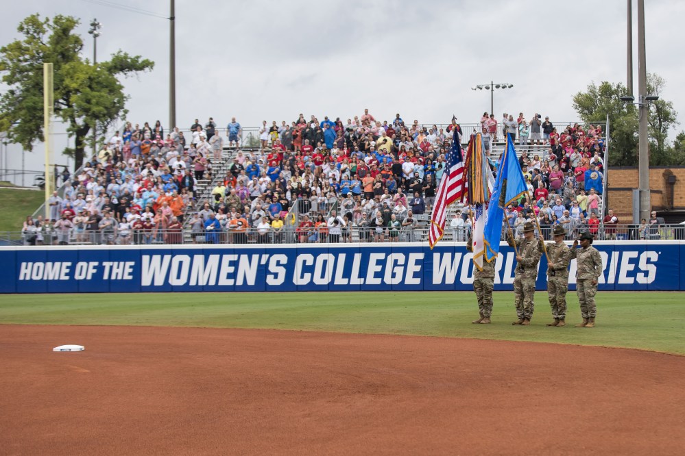 Photos from Alabama softball’s WCWS loss to UCLA in opening round