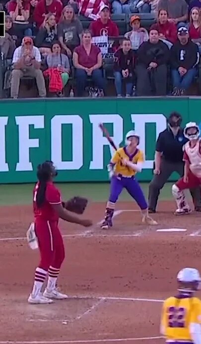 Softball 2024 super regional defensive web gems ✨ #shorts
