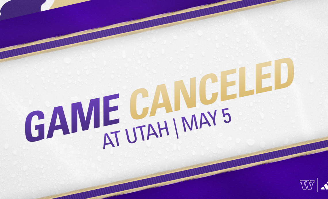 Sunday Series Finale At Utah Canceled
