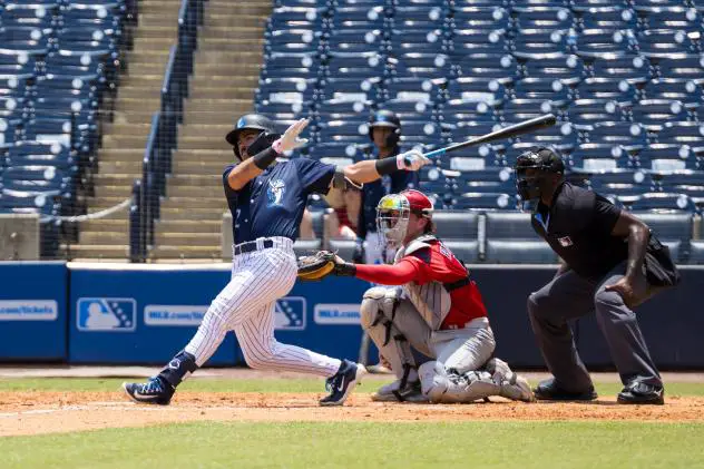 Tampa Tarpons with a big swing