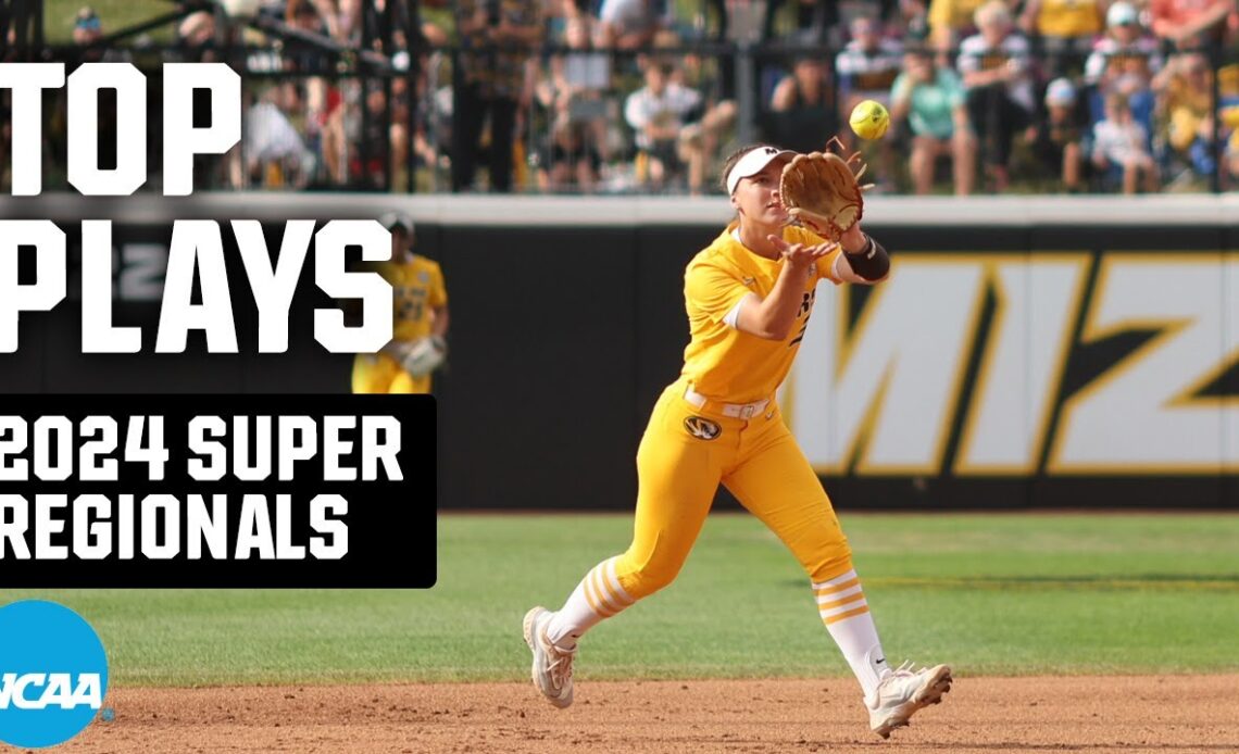 Top defensive plays from 2024 NCAA softball super regionals