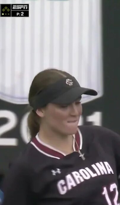 Web gems from 2024 NCAA softball regionals 🤩 #shorts