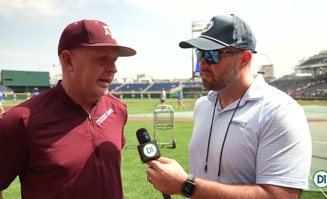 2024 MCWS Media Day: Texas A&M's Jim Schlossnagle with Kendall Rogers