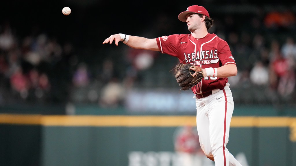 Arkansas baseball second baseman Peyton Stovall named All-American