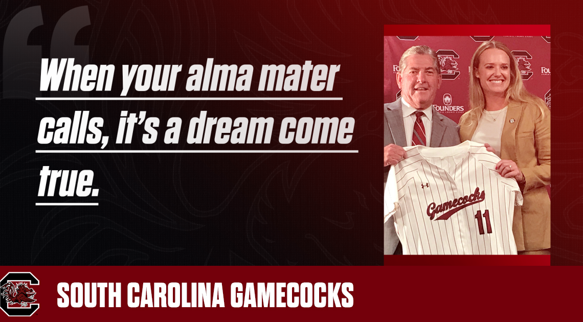 Catching Up with New Softball Coach Ashley Chastain – University of South Carolina Athletics