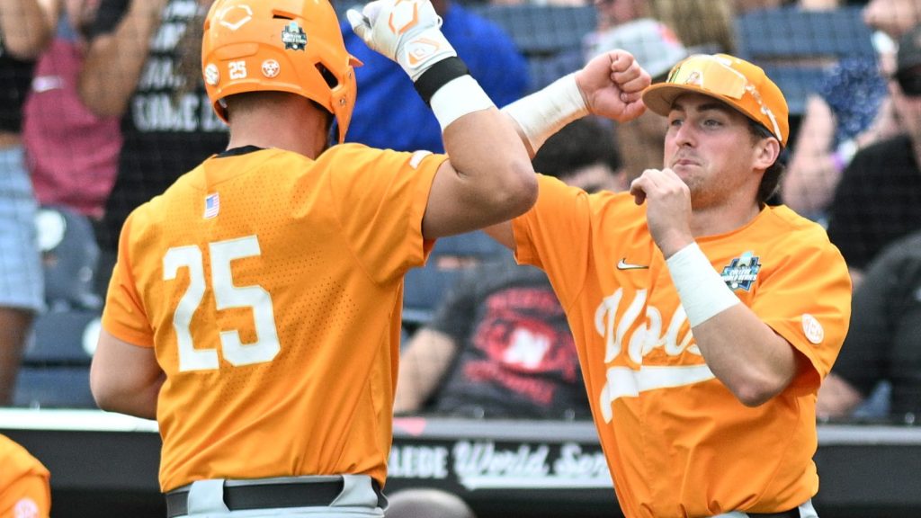 Photos of Tennessee’s baseball win against Florida State in Omaha