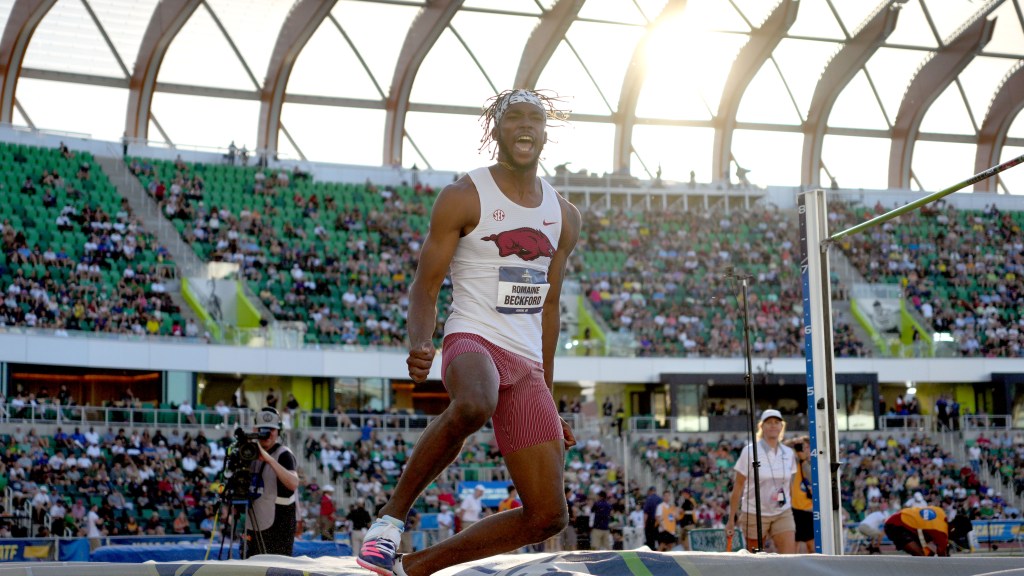 Romaine Beckford wins high jump title at NCAA Outdoors