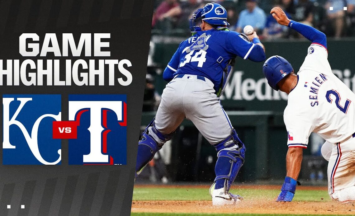 Royals vs. Rangers Game Highlights (6/22/24) | MLB Highlights