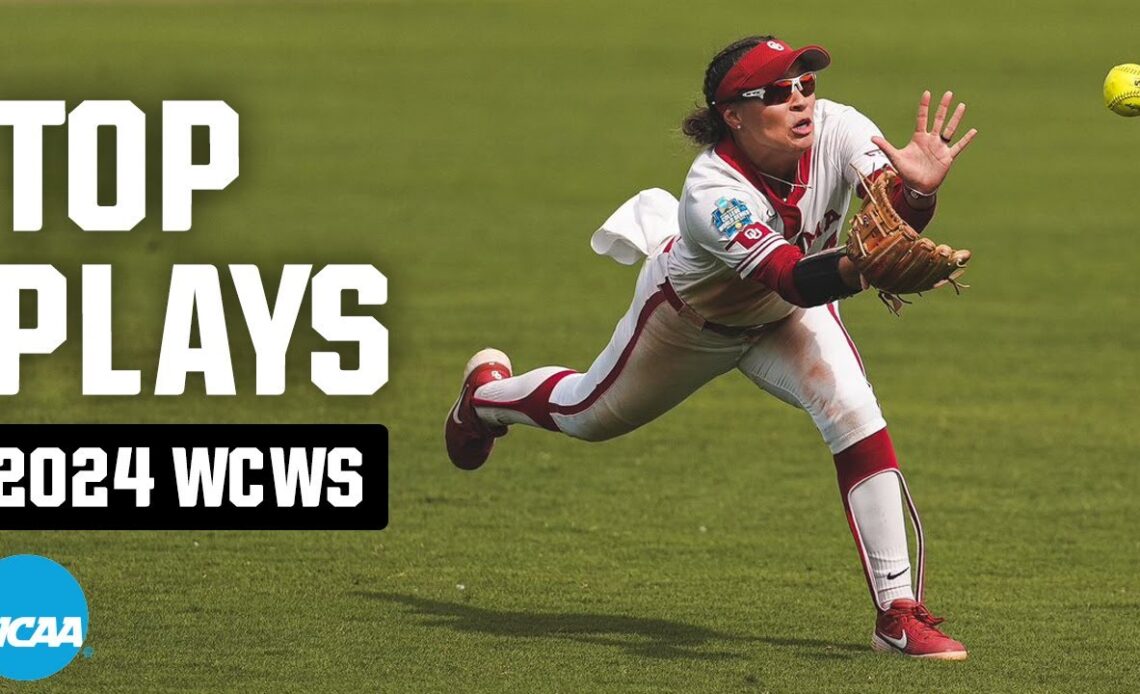 Top defensive plays from the 2024 Women's College World Series.