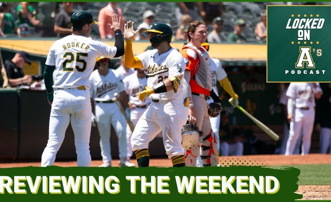 A's Win a Laugher and Drop 2 Heartbreakers Over The Weekend