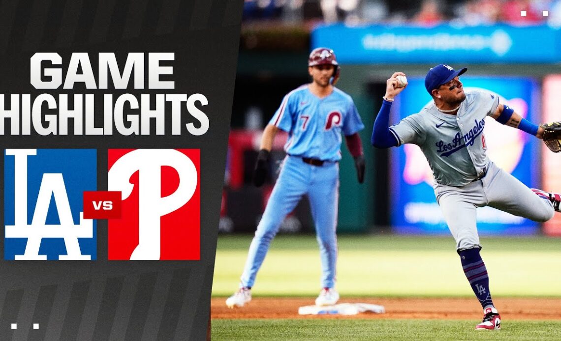 Dodgers vs. Phillies Game Highlights (7/11/24) | MLB Highlights