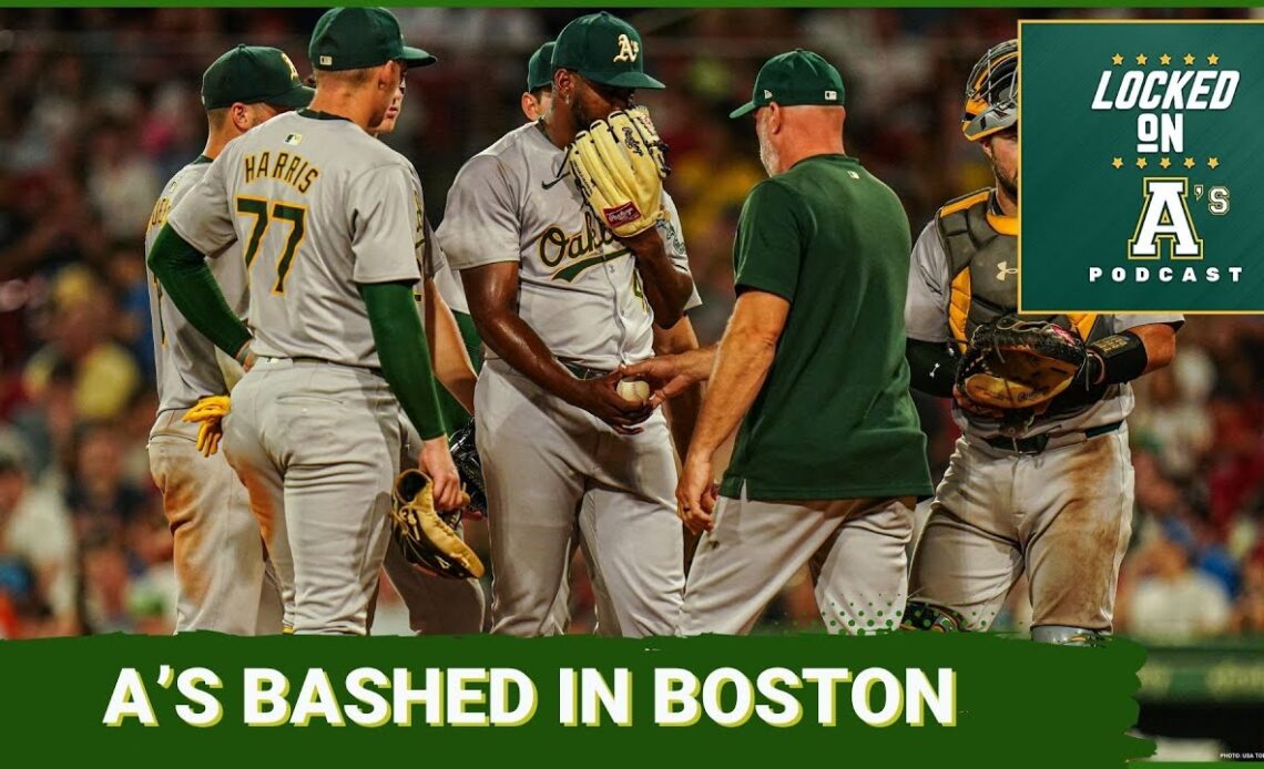 Oakland A's Bashed In Boston