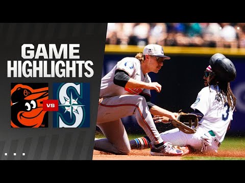 Orioles vs. Mariners Game Highlights (7/4/24) | MLB Highlightds