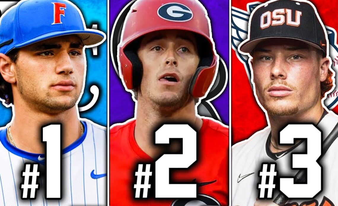 Ranking Every 1st Round Pick 2024 MLB Draft
