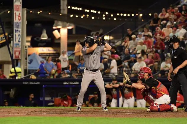 Somerset Patriots' Grant Richardson on game night