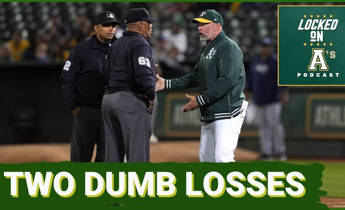 The A's Lose Two Dumb Games To The Rays