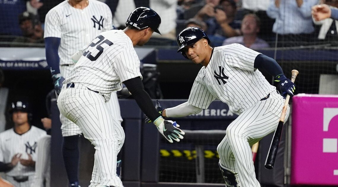 After Yankees clinch AL East, sights now set on home-field advantage throughout 2024 MLB playoffs