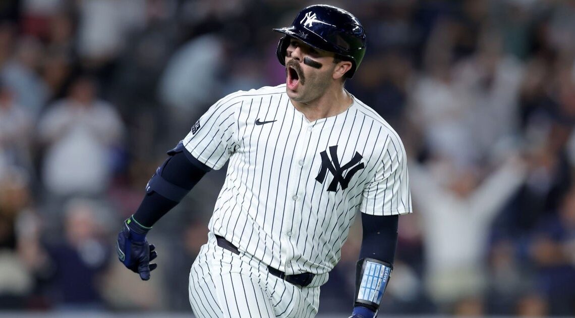 Austin Wells' four-RBI night powers Yankees to 10-4 win over Royals