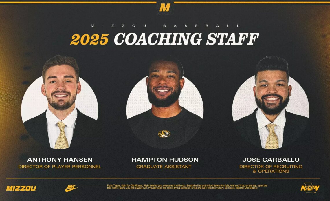 Baseball Finalizes 2025 Coaching Staff