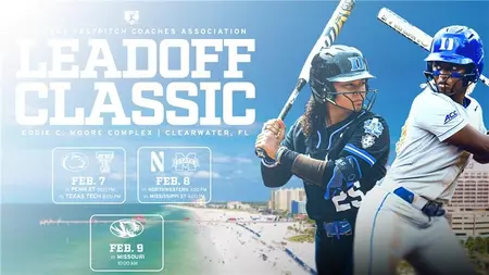 Duke Softball to Open 2025 Season at NFCA Leadoff Classic