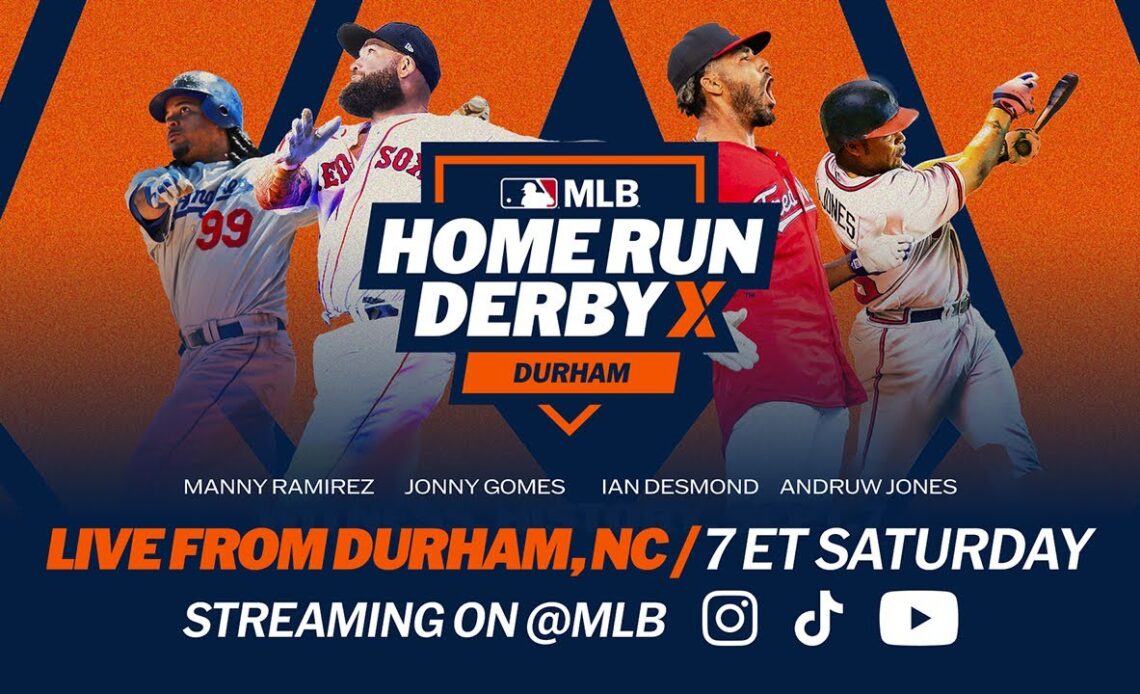 Home Run Derby X LIVE from Durham!  (Manny Ramirez, Andruw Jones, Jonny Gomes, Ian Desmond & more!)