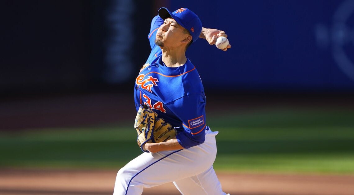 Mets tentatively line up best pitching for key Atlanta series -- but Kodai Senga is still in play