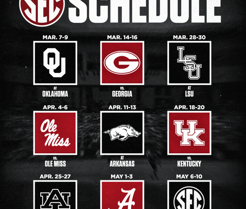 SEC Announces 2025 Softball Schedule – University of South Carolina Athletics