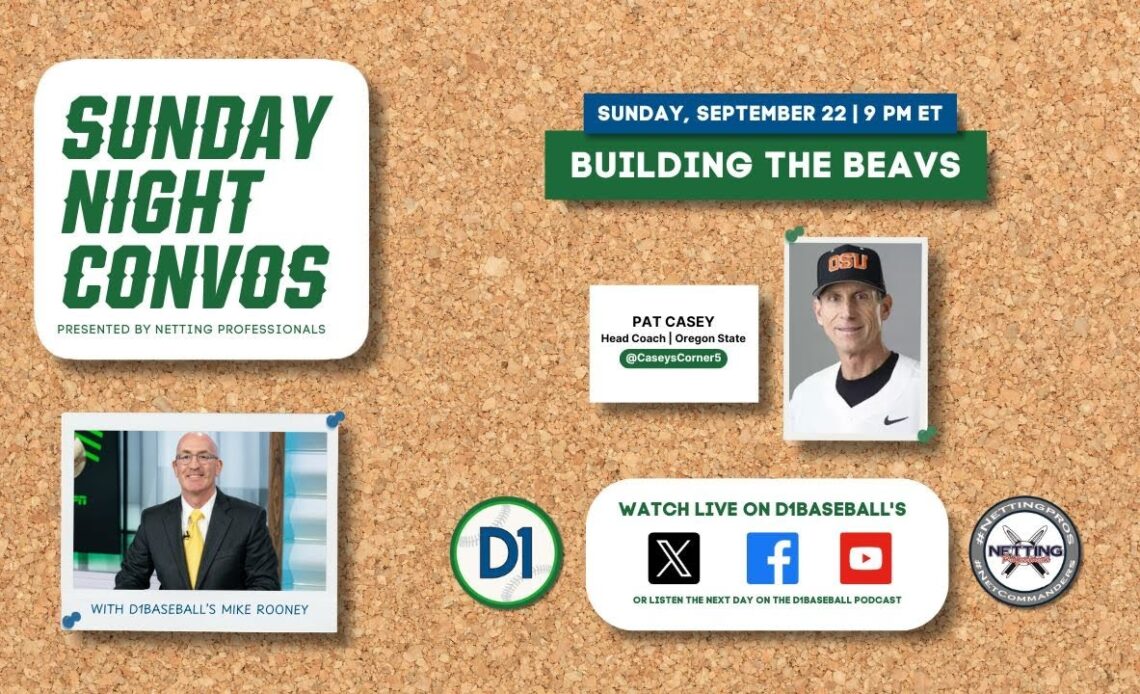 Sunday Night Convos: Building the Beavs with Pat Casey