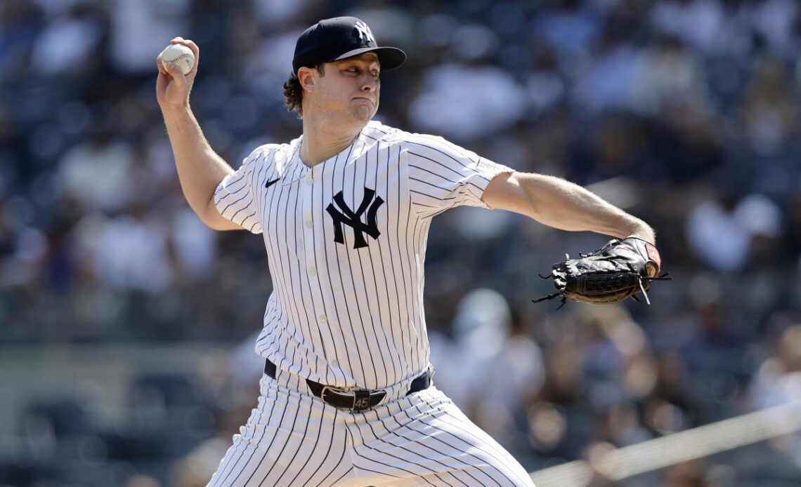 Yankees' Gerrit Cole tries to avoid pitching to Red Sox's Rafael Devers, still can't get him out