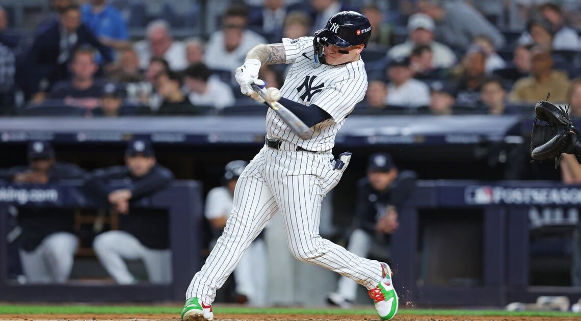 Alex Verdugo's game-wining hit lifts Yankees to 6-5 win over Royals in ALDS Game 1