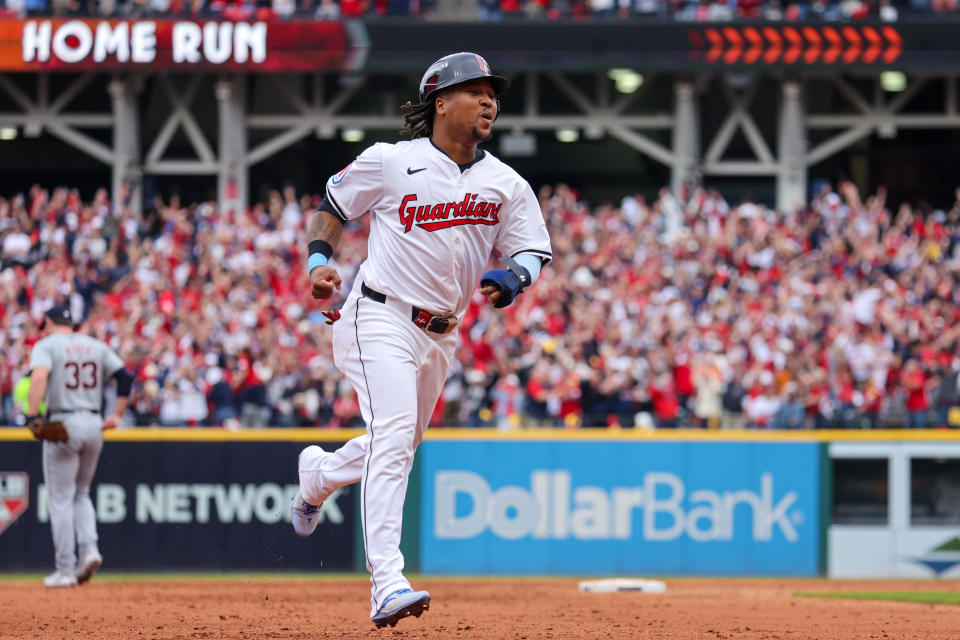 José Ramírez is the engine that makes the Guardians' offense go. (Photo by Frank Jansky/Icon Sportswire via Getty Images)