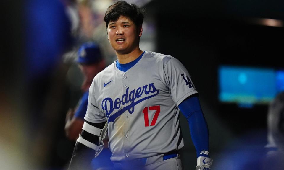 <span>All eyes will be on Shohei Ohtani this postseason.</span><span>Photograph: Ron Chenoy/USA Today Sports</span>