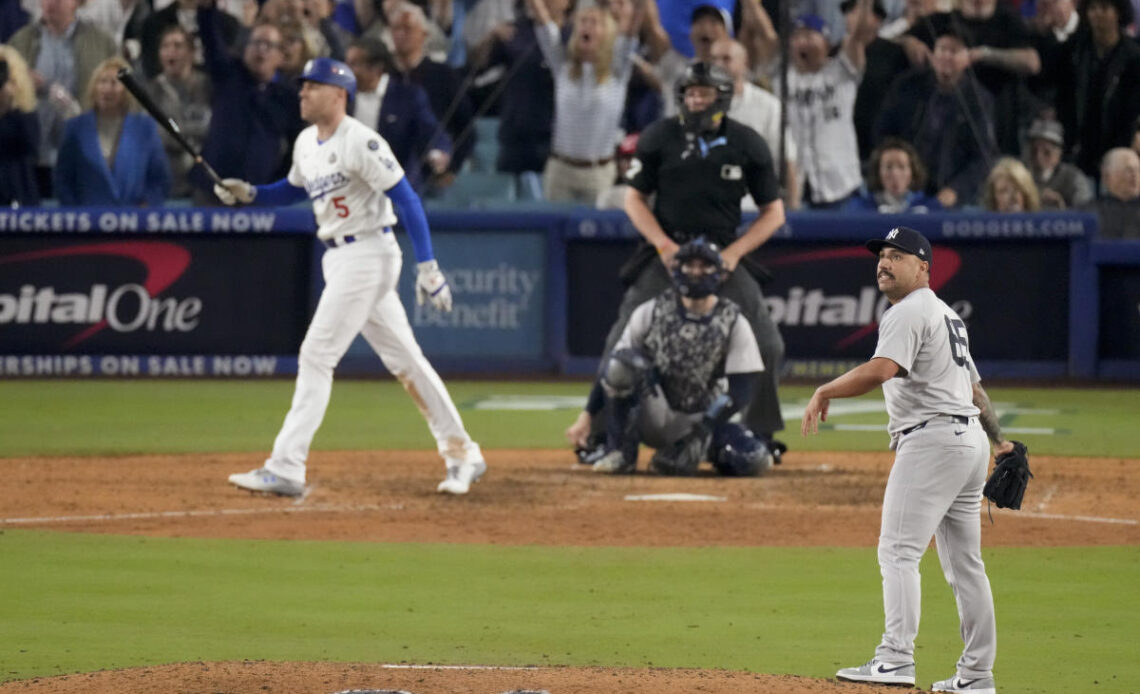 World Series 2024: Nestor Cortes Jr., Yankees bullpen fail to deliver final 3 outs. Why did Aaron Boone go with Cortes?