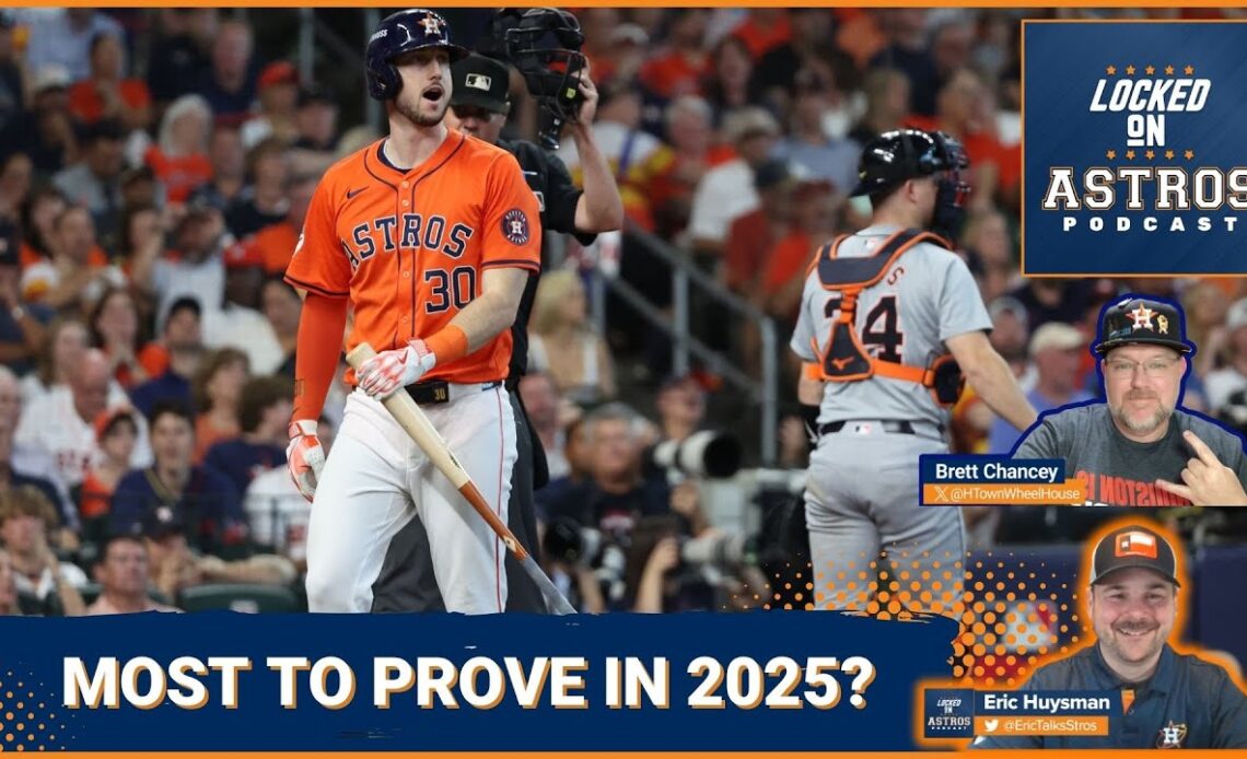 Astros players with the most to prove in 2025