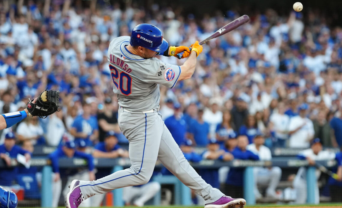 With all the movement on the first-base market, what's the outlook for Pete Alonso?