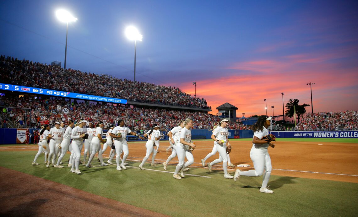 Texas Softball earns No. 2 pre-season rankings behind Oklahoma.