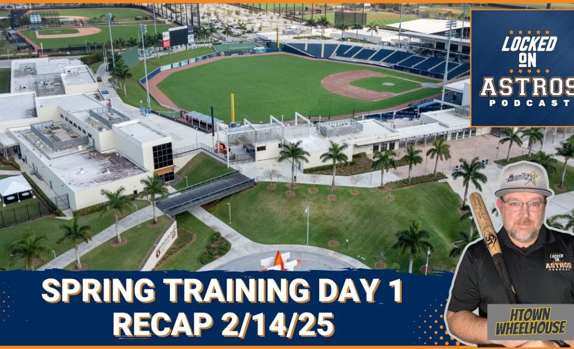 Sights and sounds from Spring Training Day 1 Thursday