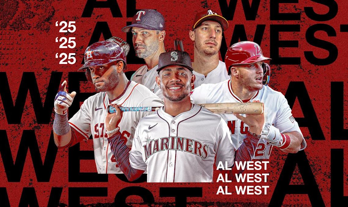 AL West division preview: Will the Astros' postseason streak continue? Can the Rangers bounce back? What should we expect from the A's and Mariners?