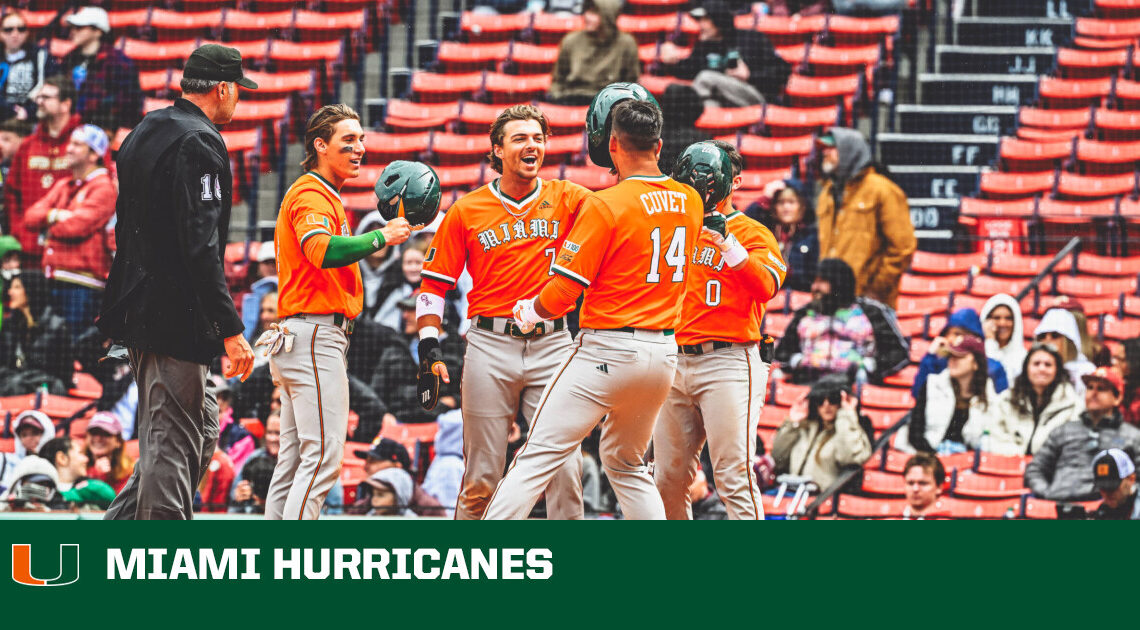 Hurricanes Secure Series Sweep Over Boston College at Historic Fenway Park – University of Miami Athletics