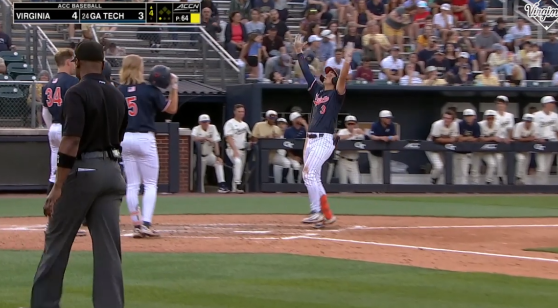 Virginia Baseball Highlights vs Georgia Tech 4.25.25
