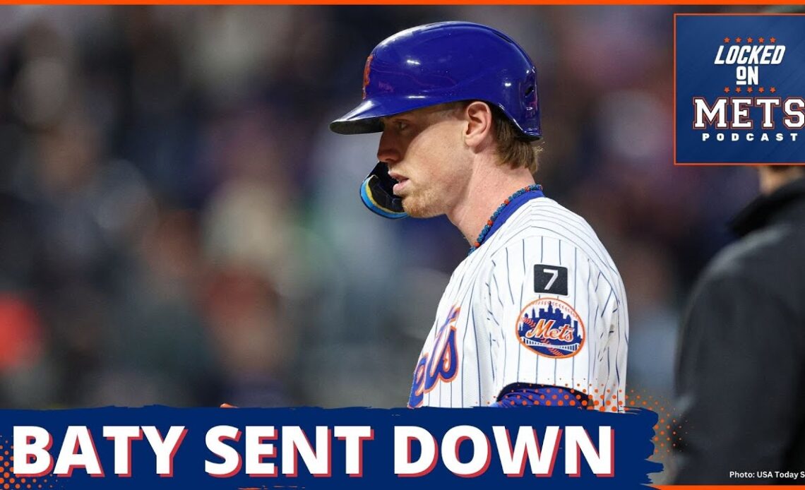 Why the Mets Sent Brett Baty Down; How Will Roster Fit Now?