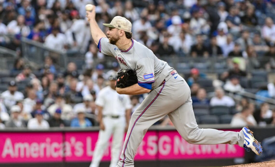 Mets' Tylor Megill plagued by walks in shortest outing of season: 'That ain't gonna cut it'