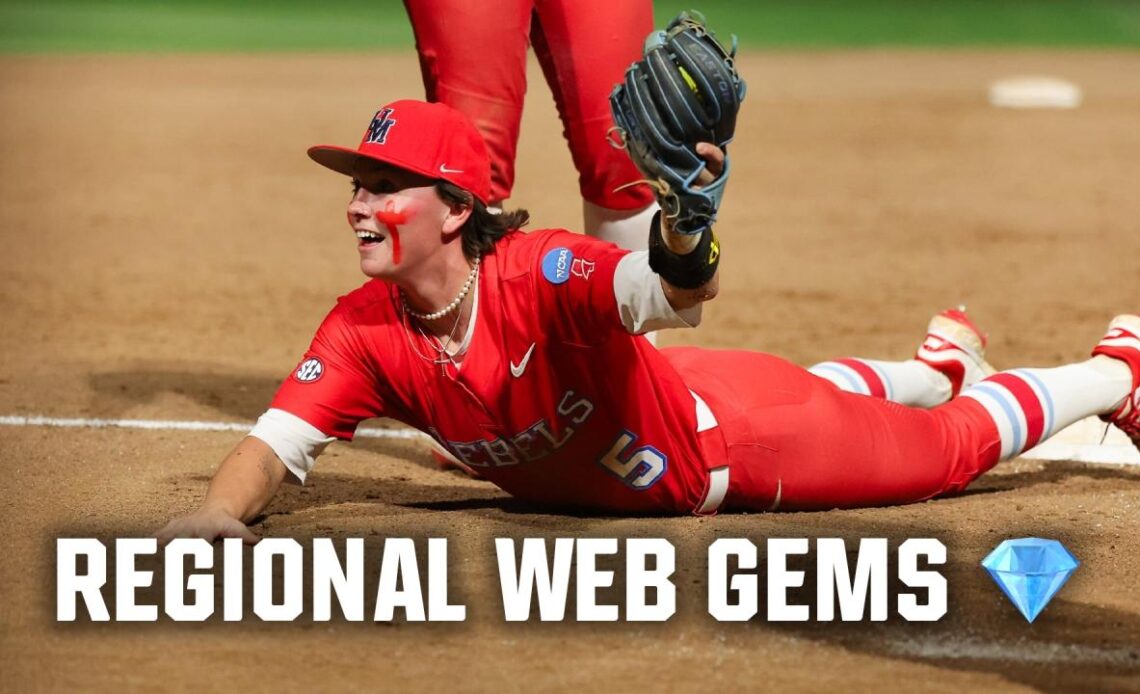 Top defensive plays from 2025 NCAA softball regionals