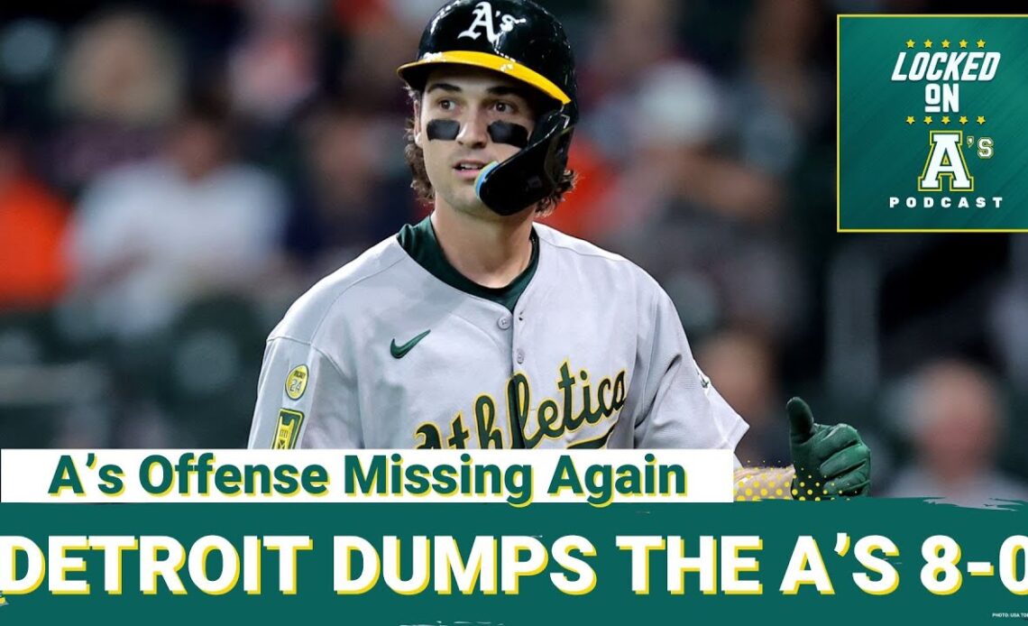 Detroit Dumps the A’s 8-0