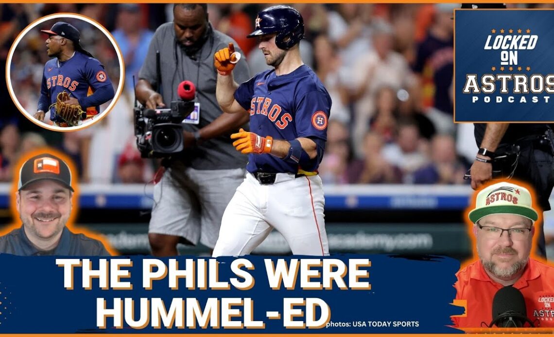 The Phillies were Cooper Hummel-ed by the Houston Astros