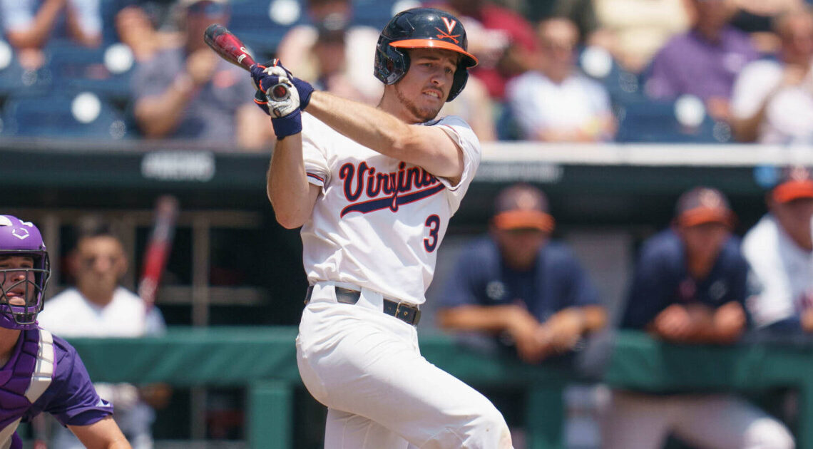 Virginia Baseball - Kyle Teel Makes MLB Debut with White Sox