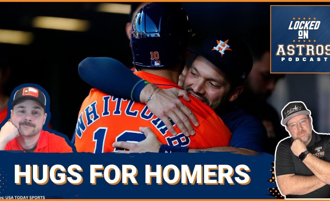 Shay Whitcomb finally gets his first MLB homer for the Houston Astros