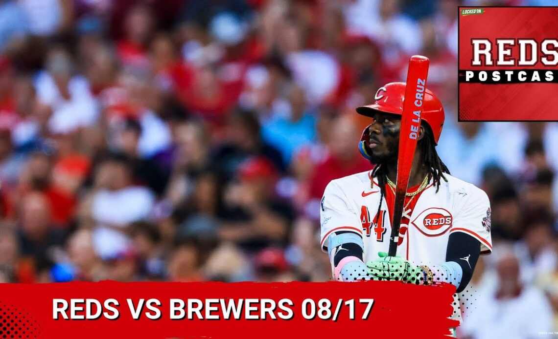 REDS POSTCAST: Cincinnati Reds Try to Avoid Sweep vs Milwaukee Brewers