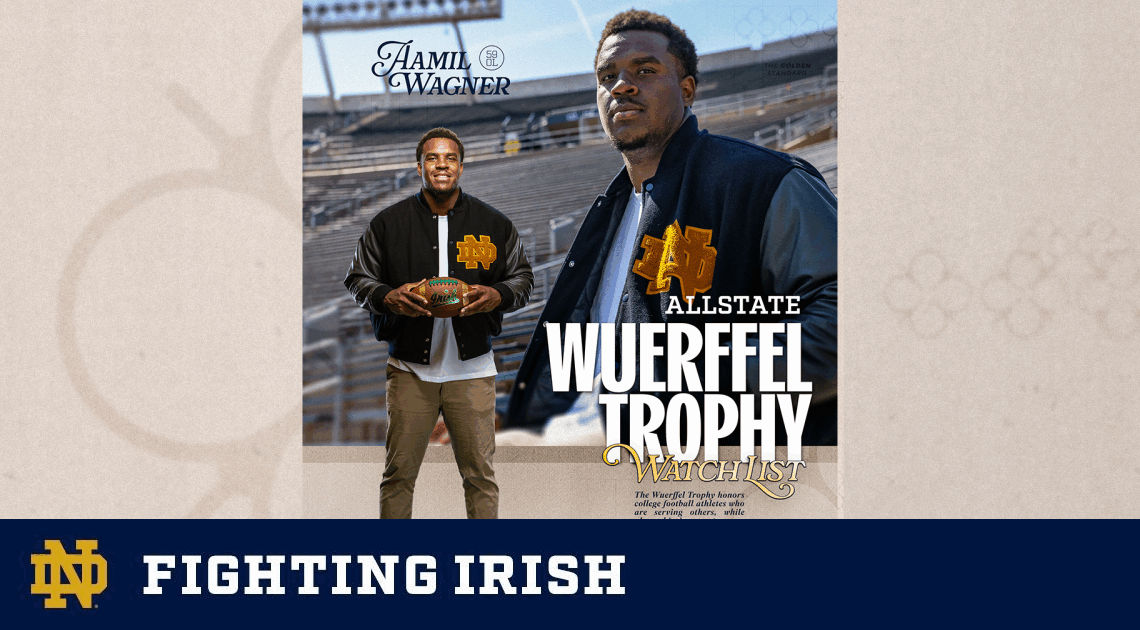Wagner Named To Allstate Wuerffel Trophy Watch List